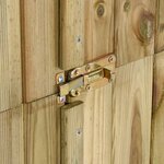 vidaXL Abri à outils pour jardin Pin 85x48x177 cm