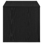 vidaXL Armoire de rangement 2 Pièces Chêne noir 103 x 41 x 40 cm
