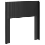 vidaXL Tête de lit Noir PB