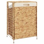 vidaXL Panier à linge 44x34x64 cm hyacinthe d'eau