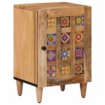 vidaXL Ensemble de mobilier de salle de bain avec tiroir 5 Pièces Naturel