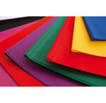 Protège-cahier Grain Cuir 20/100ème 21x29 7 bleu victoria CLAIREFONTAINE