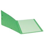 Chemise à élastiques sans Rabats carton 400g 24x32 cm Vert Tilleul EXACOMPTA