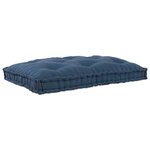 vidaXL Canapé modulaire Indigo 120 x 80 x 12 cm tissu