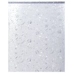 vidaXL Film pour fenêtre dépoli motif de fleur 90x500 cm PVC