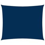 vidaXL Voile de parasol Tissu Oxford rectangulaire 2 5x3 5 m Bleu