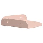 vidaXL Étagère Flottante d'Angle 2 pc Rose 15 x 15 x 2 cm