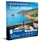 SMARTBOX - Coffret Cadeau Séjour en amoureux - 3 jours délicieux -  Séjour