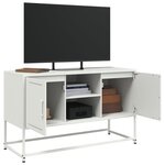 vidaXL Buffet haut jaune moutarde 100 5x39x107 cm acier