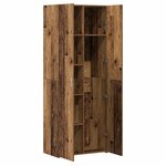 vidaXL Haut Armoire 2 Pièces Bois ancien 70 x 42 5 x 185 cm