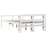 vidaXL Lit pour personne âgée et tête de lit 150x200cm bois pin massif