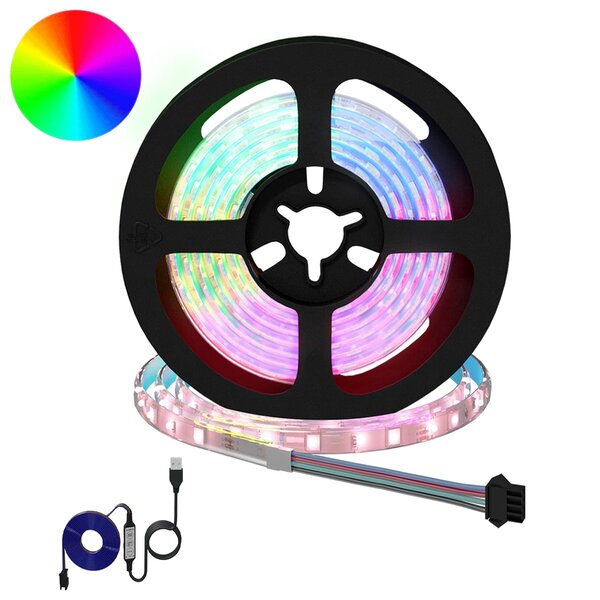 vidaXL Bande LED 12 Pièces Noir et Transparent 1300 mm