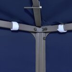 vidaXL Recouvrement de remplacement d'auvent 310 g/m² 3x3 m Bleu foncé