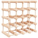 vidaXL Casier à vin pour 20 bouteilles 46 5x23x46 5 cm pin massif