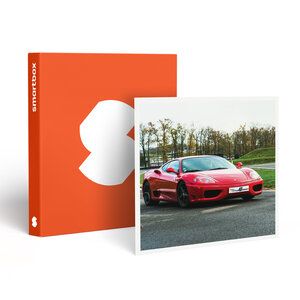 SMARTBOX - Coffret Cadeau Stage de pilotage : 5 tours en Ferrari 360 Modena ou Audi R8 près de Saint-Étienne - Sport & Aventure