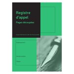 Registre d'appels journaliers le dauphin - a4 21 x 29 7 cm - 80 pages