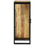 vidaXL Cabinet mural 40x35x90 cm en bois massif brut de manguier