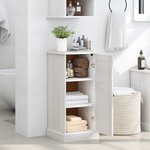 vidaXL Cabinet de Salle de Bain VIGO Blanc antique 37 x 34 x 80 cm