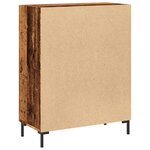 vidaXL Buffet vieux bois 69 5x34x90 cm bois d'ingénierie
