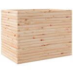 vidaXL Jardinière 90x60x68 5 cm bois de pin massif