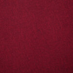vidaXL Canapé à 3 places Tissu Rouge bordeaux