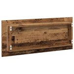 vidaXL Miroir Bois Ancien 90 x 8 5 x 37 cm Bois d'ingénierie