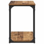 vidaXL Table d'appoint Bois ancien 50 x 35 x 52 cm Bois d'ingénierie