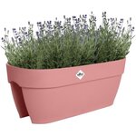 Balconnière Vibia Campana Flower Bridge 60 - Rose 26 x 59 x hauteur 22 cm - 100 recyclé