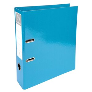 Classeur À Levier Iderama Prem'touch Dos 70mm - Bleu Clair - X 10 - Exacompta