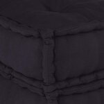 vidaXL Pouf modulaire anthracite 70x70x36 tissu