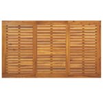 vidaXL Ensemble de salle à manger pour jardin 5 Pièces Beige