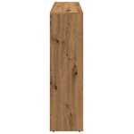 vidaXL Étagère séparatrice de pièce à 3 niveaux chêne artisanal