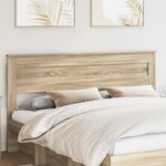 vidaXL Tête de lit Chêne Sonoma 180 cm Bois d'ingénierie