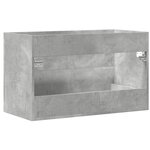 vidaXL Armoire de lavabo gris béton 80x38 5x48 cm bois ingénierie