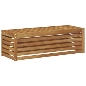 vidaXL Banc de Jardin Bois d'Acacia Massif Naturel 115 x 43 x 37 cm