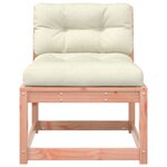 vidaXL Canapés de jardin avec coussins 2Pièces bois massif douglas