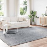 vidaXL Tapis shaggy à poils longs NAVARRA gris clair 240x340 cm