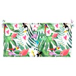 vidaXL Coussin de banc de jardin multicolore 120x50x4 cm tissu oxford