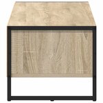 vidaXL Meuble TV Sonoma 100 x 36 5 x 30 5 cm Bois d'ingénierie
