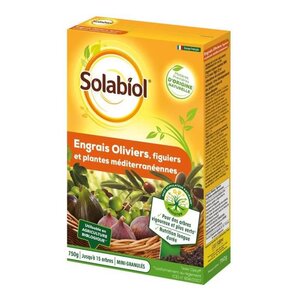 SOLABIOL SOLIVY750 Engrais Oliviers Et Figuiers - 750 G