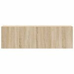 vidaXL Ensemble de meubles TV 3 Pièces Chêne sonoma Bois d'ingénierie