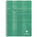 Clairefontaine Cahiers à reliure spiralée A4 90 Feuilles carrées 5 Pièces