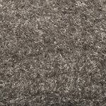 vidaXL Tapis ISTAN à poils longs aspect brillant gris Ø 200 cm