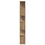 vidaXL Bibliothèque/Séparateur de pièce chêne artisanal 60x24x186 cm