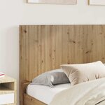 vidaXL Tête de lit Chêne artisanal