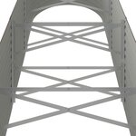 vidaXL Lit surélevé de jardin Acier galvanisé marron