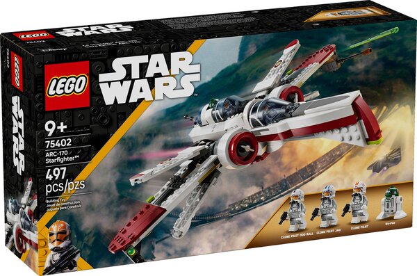 LEGO Star Wars - Chasseur ARC-170 - Modèle 75402 à Construire pour Enfants