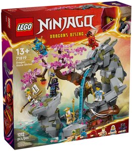 LEGO NINJAGO - Sanctuaire de la Roche du Dragon - Modèle 71819 pour Enfants de 13 Ans et Plus