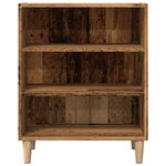 vidaXL Buffet vieux bois 57x35x75 cm bois d'ingénierie