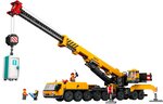LEGO City - Grue de Chantier Mobile Jaune 60409 pour Enfants de 9 Ans et Plus